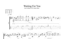 Daniel Padim《Waiting For You》吉他谱_C调吉他独奏谱