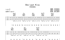 宇多田光《One last kiss》吉他谱_G调吉他弹唱谱