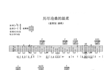 姜育恒《历尽沧桑的温柔》吉他谱_C调吉他弹唱谱