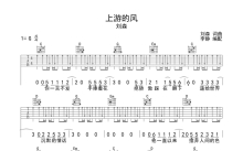 刘森《上游的风》吉他谱_G调吉他弹唱谱