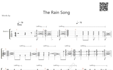 Led Zeppelin《The Rain Song》吉他谱_吉他独奏谱