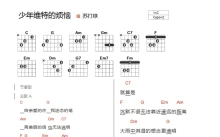 苏打绿《少年维特的烦恼》吉他谱_C调吉他弹唱谱_和弦谱