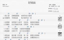 郭书瑶《好姊妹》吉他谱_C调吉他弹唱谱_和弦谱