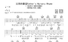 肖央/陈思诚《父亲的童谣Father's Nursery Rhyme》吉他谱_C调吉他弹唱谱