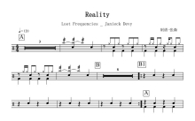 Lost Frequencies/Janieck Devy《Reality》鼓谱_架子鼓谱