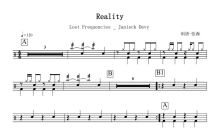 Lost Frequencies/Janieck Devy《Reality》鼓谱_架子鼓谱