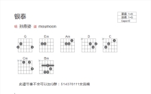 孙燕姿《银泰》吉他谱_G调吉他弹唱谱_和弦谱