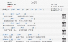 温岚《冰河》吉他谱_G调吉他弹唱谱_和弦谱