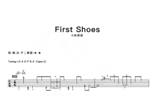 小松《first shoes》吉他谱_C调吉他独奏谱