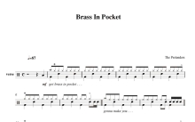 Pretenders《Brass In Pocket》鼓谱_架子鼓谱