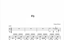 莎拉·布莱曼（Sarah Brightman）《Fly》鼓谱_架子鼓谱
