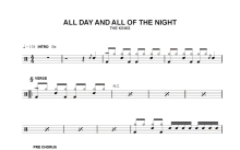 kinks《all day  and all of the night》鼓谱_架子鼓谱