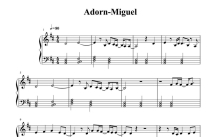 Miguel《Adorn》钢琴谱