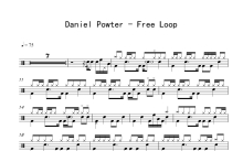 Daniel Powter《Free Loop》鼓谱_架子鼓谱