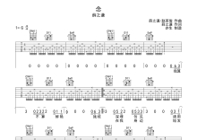 薛之谦《念》吉他谱_G调吉他弹唱谱