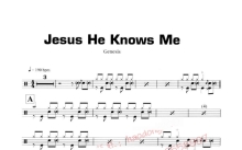 Genesis《Jesus He Knows Me》鼓谱_架子鼓谱