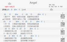 陶喆《Angel》吉他谱_G调吉他弹唱谱_和弦谱