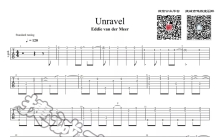 TK《unravel》吉他谱_吉他独奏谱