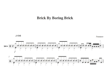 Paramore - Brick by boring brick《Brick by Boring Brick》鼓谱_架子鼓谱