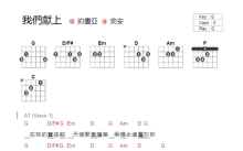 约书亚《我们献上》吉他谱_G调吉他弹唱谱_和弦谱